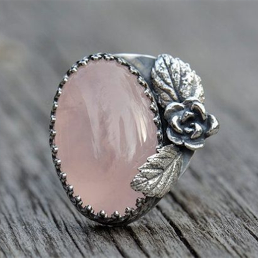 Title 2, Thai Silver Goose Egg Engagement Ring Exquisite...