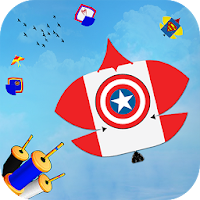 Superhero Kite Flying Pipa Basant Combat 3D