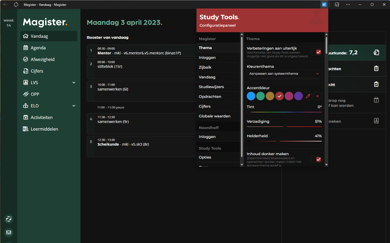 Study Tools voor Magister Preview image 6