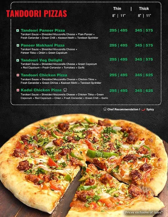 1441 Pizzeria menu 