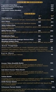 The Cheese Cafe menu 1