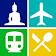 Bangkok Travel Guide, Attraction, Subway, MRT, Map icon