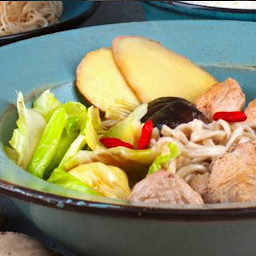 Sesame Oil Chicken Soup with Vermicelli