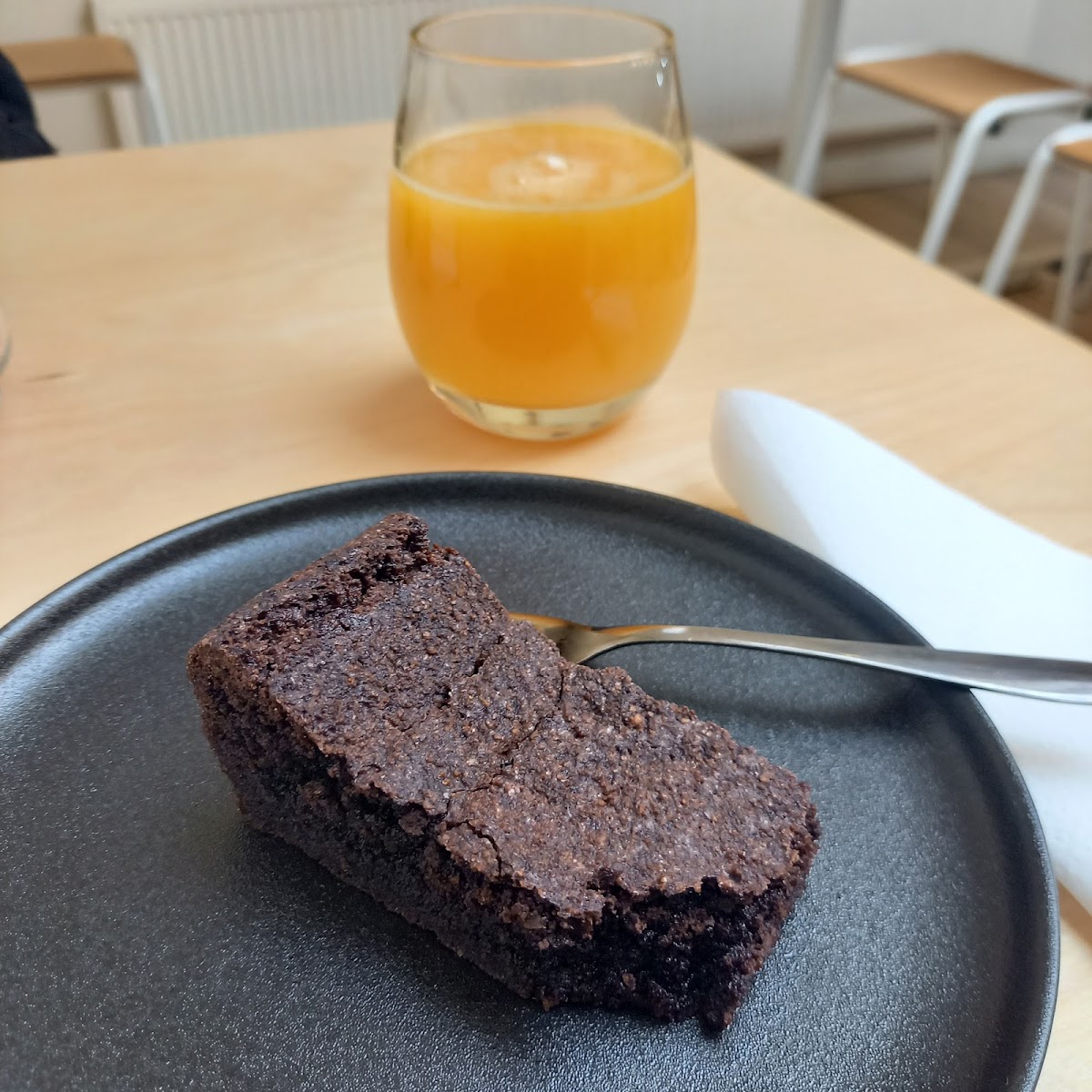 Gluten-Free Brownies at Kaafi • Specialty Coffee and Brunch Bar