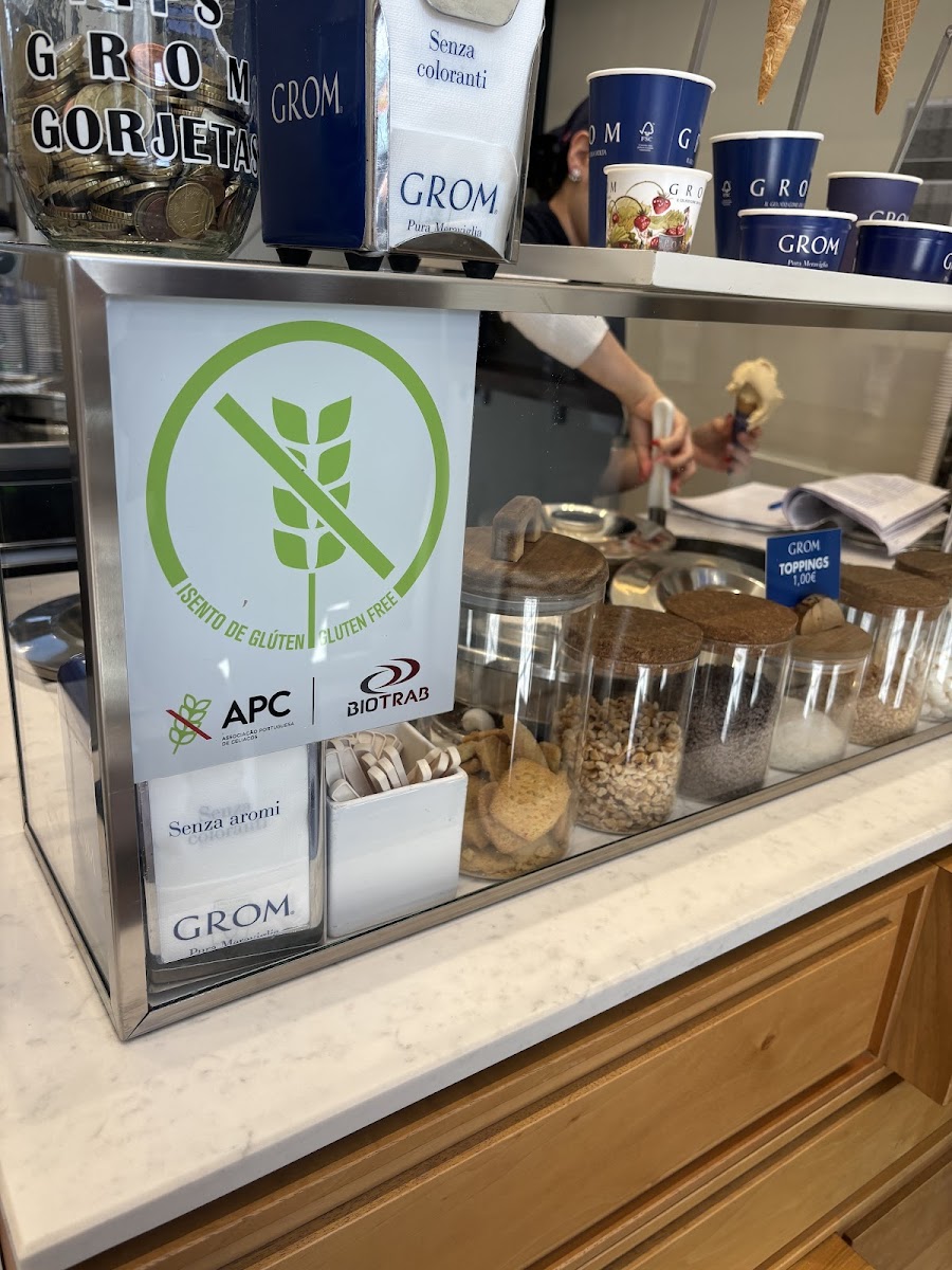 Gluten-Free at Grom