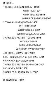 Anytime Fitness Cafe menu 2