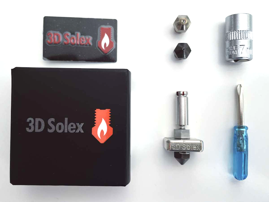 3D Solex Timeslicer Hotend for Raise3D E2 - Premium