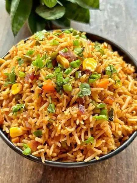 Corn Shezwan Fried Rice