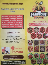 The Barbeque Junction menu 3