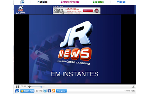 Jornal da Record News Ao Vivo