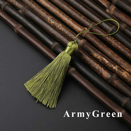 Title 18, Polyester Tassel Chinese Knot Bookmark Artifici...