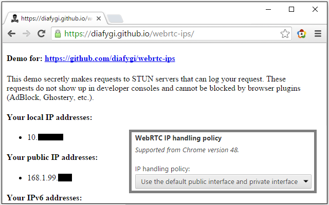 WebRTC Leak Prevent Toggle Preview image 2