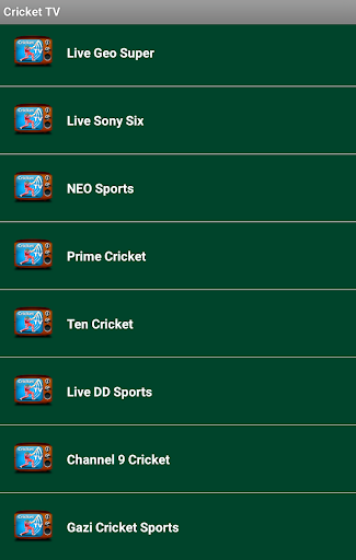 Cricket TV Free Channels