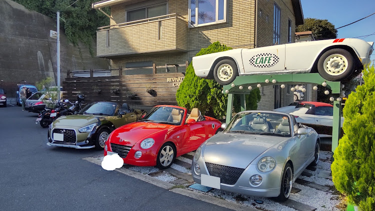 レヴォーグのリバイバルカフェ・コペン軍団・ホンダ トゥデイ・MG・古いアメ車に関するカスタム事例の投稿画像3枚目