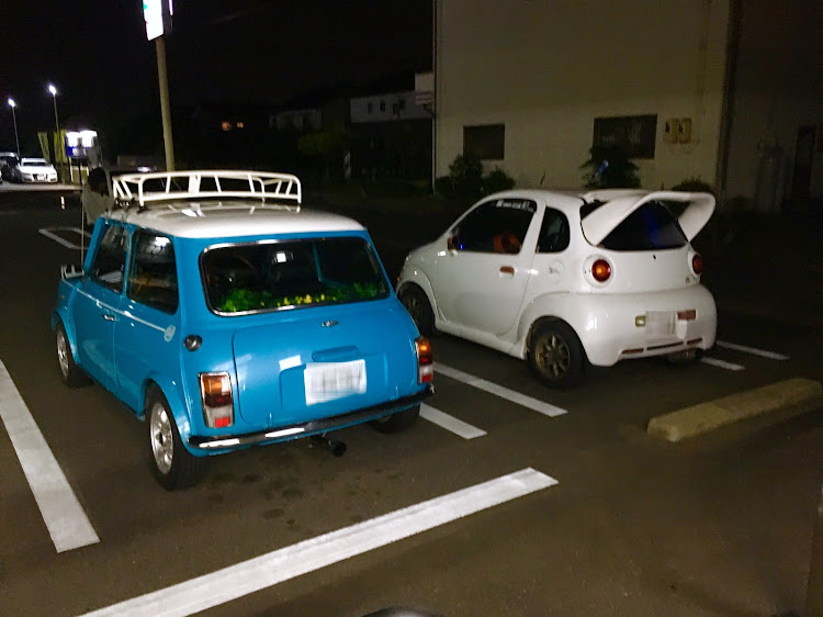 ツインのコラボ撮影・classicmini・スピンドルグリル・プチオフに関するカスタム事例の投稿画像3枚目