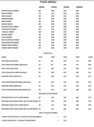 Ram Gopal Rabdi menu 1