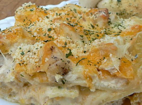 Cheesy Chicken Ranch Lasagna_image