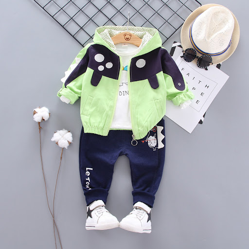 Title 3, Boys three-piece long sleeve set designed for ...