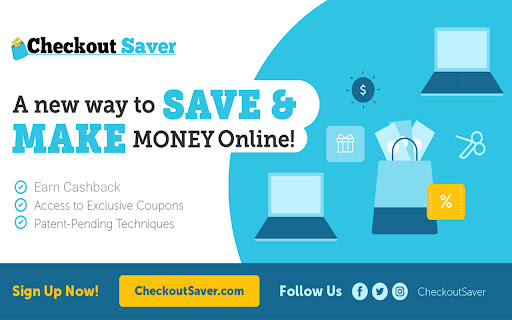 Checkout Saver - Cashback, Coupons, and More