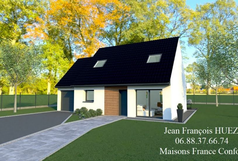  Vente Terrain + Maison - Terrain : 335m² - Maison : 81m² à Guînes (62340) 