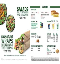 Subway menu 5