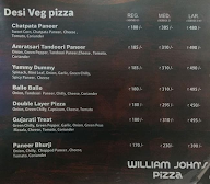 William John's Pizza Science City Road menu 6