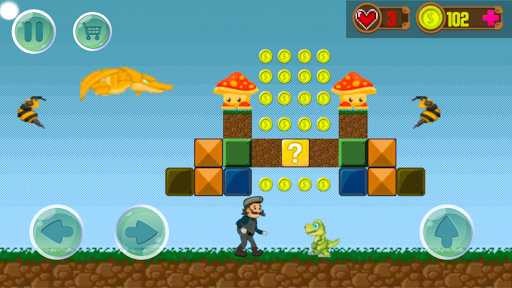 Super Plumber Adventures World 2D Retro Game