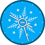 FitFlake (Snowflake Watchface) Apk