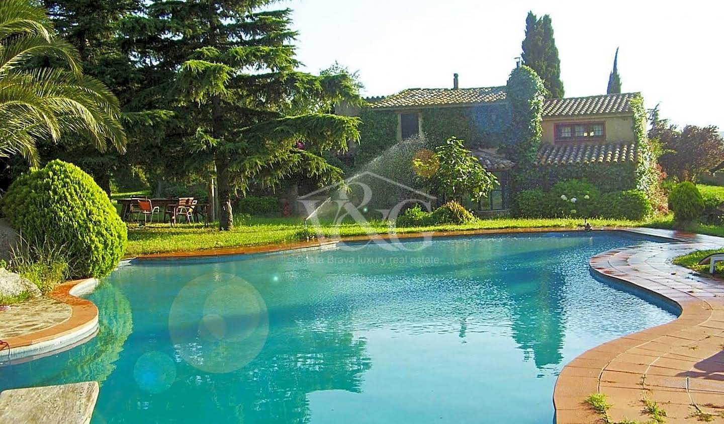 Farm house with pool Calella de Palafrugell