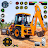 JCB Excavator Construction 3D icon