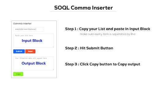 Comma Inserter for SOQL