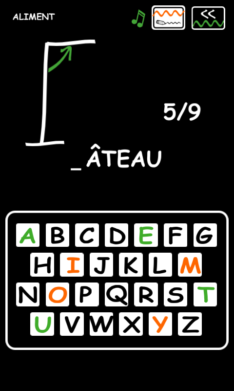 Pendu (Français) Screen 3