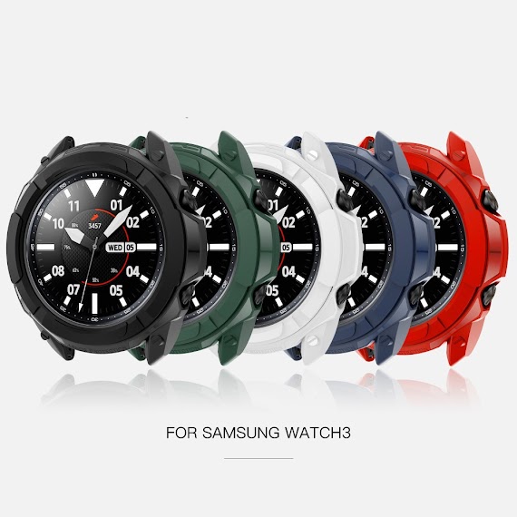 Vỏ Phụ Kiện Bảo Vệ Cho Đồng Hồ Mạnh Mẽ Thích Hợp Cho Samsung Galaxy Watch 3 41Mm 45Mm