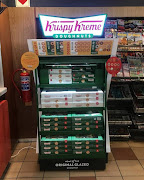 The Krispy Kreme doughnut stand at Engen K90 in Boksburg, Johannesburg.