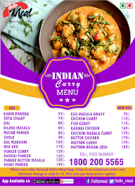 Hello Meal menu 1