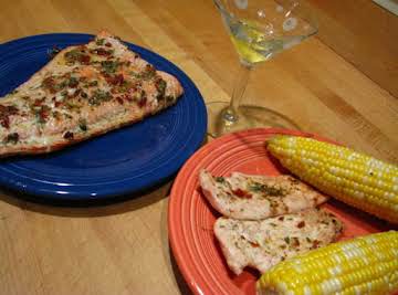 Sun-Dried Tomato Caper Butter for grilled salmon