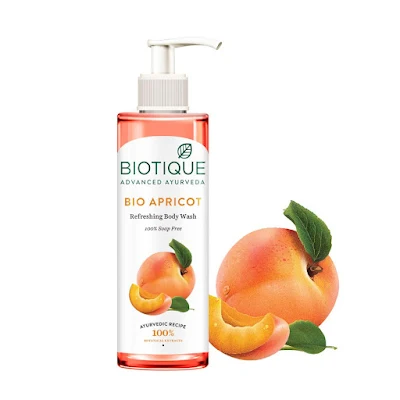 Biotique Advanced Ayurveda Bio Apricot Refreshing Body Wash - 190 ml