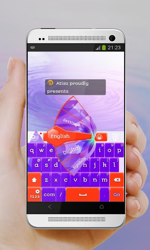 免費下載個人化APP|Purple fantasies GO Keyboard app開箱文|APP開箱王