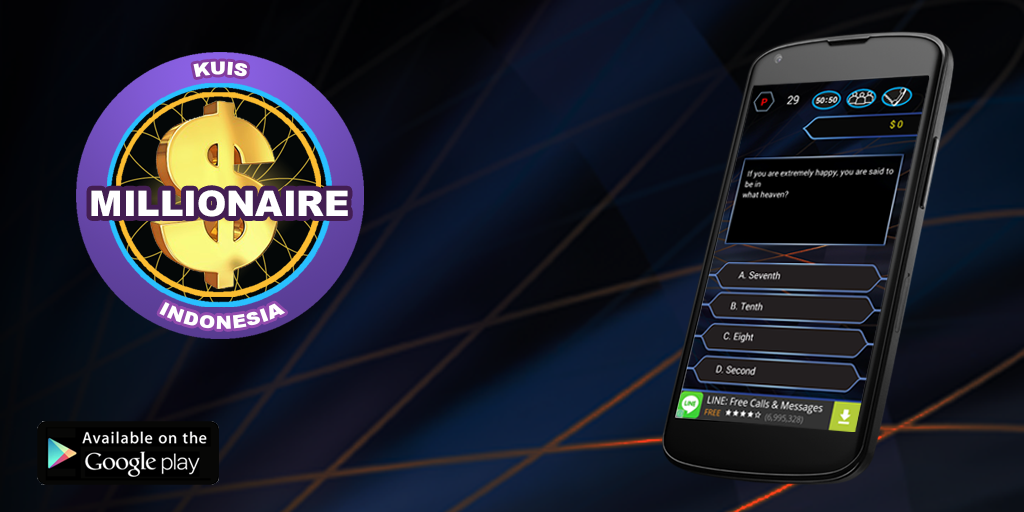 Kuis Millionaire Indonesia Screen 3