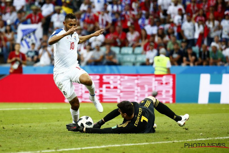 Et pourtant, Courtois a eu du travail : "Les balles entre les jambes, depuis Messi, j'ai appris!"