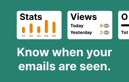 Mail Seen - Email Tracker for Gmail small promo image