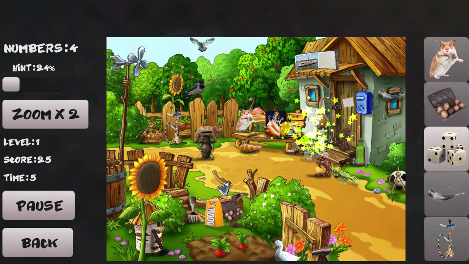 Android application Magic place. Hidden Objects screenshort