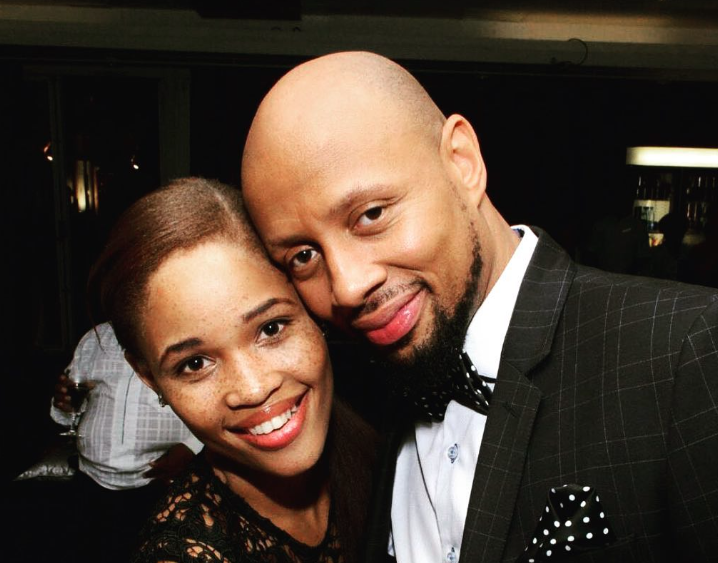 Phat Joe and his wife celebrate their anniversary.