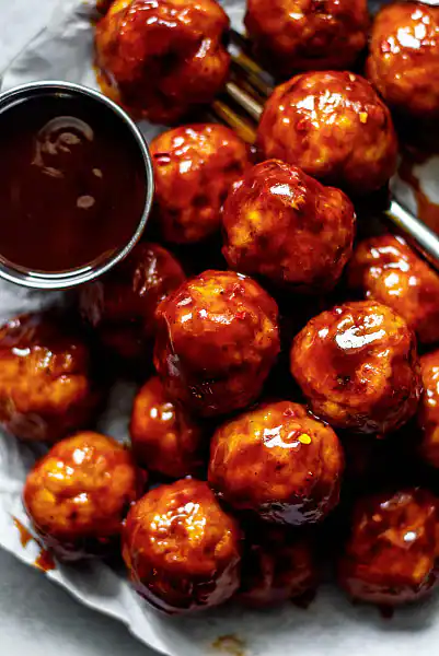 BBQ Chicken Meatballs