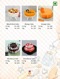 Bake Room menu 3