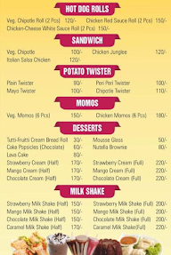 House Of Treats menu 3