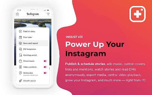 INSSIST | Web Client for Instagram