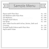 Khana Khajana menu 2