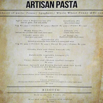 Gastronomica Kitchen & Bar menu 