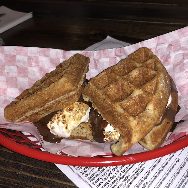 Gluten-Free Waffles at Bedrock Eats and Sweets